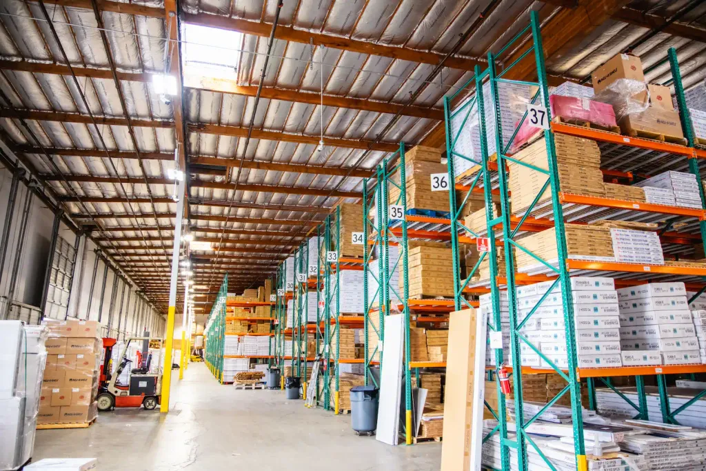 Elite Kitchen & Bath warehouse showroom